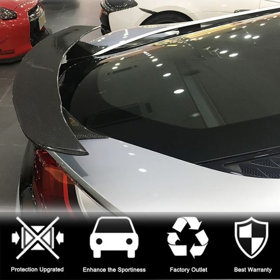 Спойлер V2 (Карбон) для BMW I8 2014-2020 рр | Зображення 2