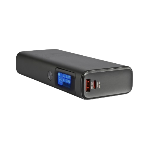 Павербанк 20000 mAh Videx VPB-323 100W PD LED дисплей чорний | Зображення 2