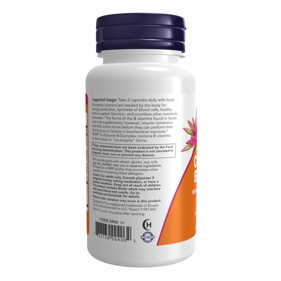 Co-Enzyme B-Complex - 60 vcaps | Зображення 2