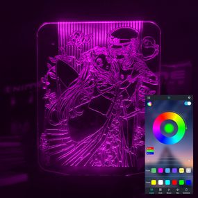 Акриловий світильник-нічник керування з телефона Ханако Кун tty-n001457