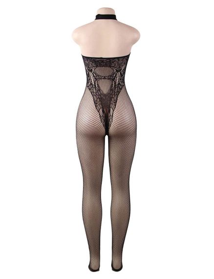 Бодістокінг у сіточку з відкритою спиною Star Night чорний XS-M sexstyle | Зображення 4