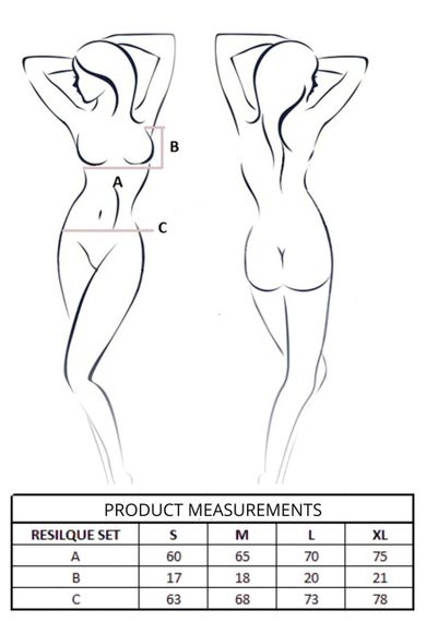 Комплект Passion RESILQUE SET white L sexstyle | Зображення 8