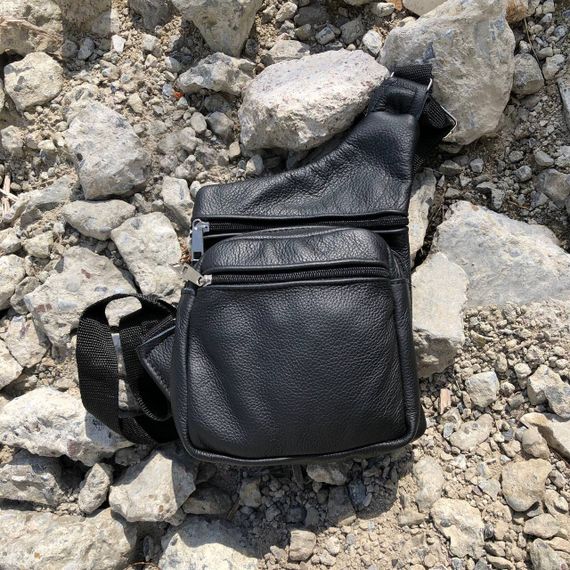 Сумка через плече Месенджер / Сумка тактична наплічна / Чоловіча сумка Месенджер шкіра / Сумка XA-482 для міста | Зображення 1