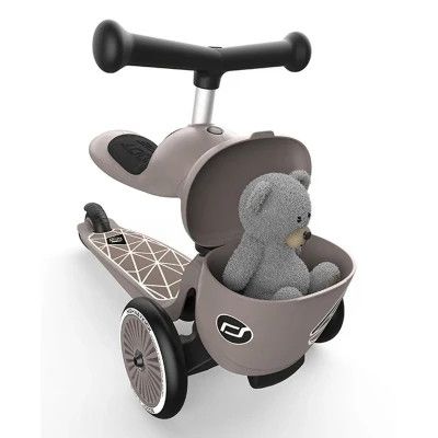 Самокат Scoot&amp;Ride Highwaykick-1 Lifestyle коричневый (SR-210621-BROWNLINES) | Зображення 2