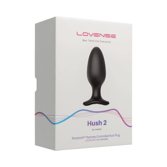 Анальна смарт-вібропробка Lovense Hush 2, розмір L Sex Aura | Зображення 4