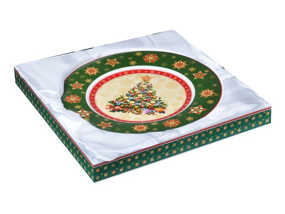 Тарілка десертна Lefard Christmas collection 986-062 21 см | Зображення 1