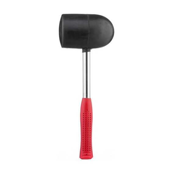 Киянка гумова 1250 г, чорна INTERTOOL HT-0228