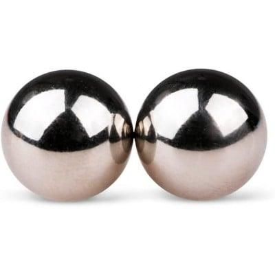 Вагінальні кульки Easytoys, металеві, сріблясті, 1.9 см sexstyle