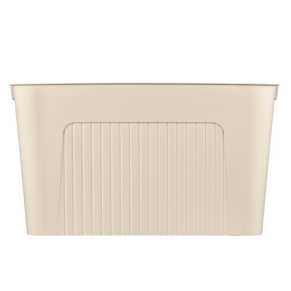 Ящик з кришкою для зберігання Ardesto ARHC2523B 45.5х31х24.5 см бежевий | Зображення 3