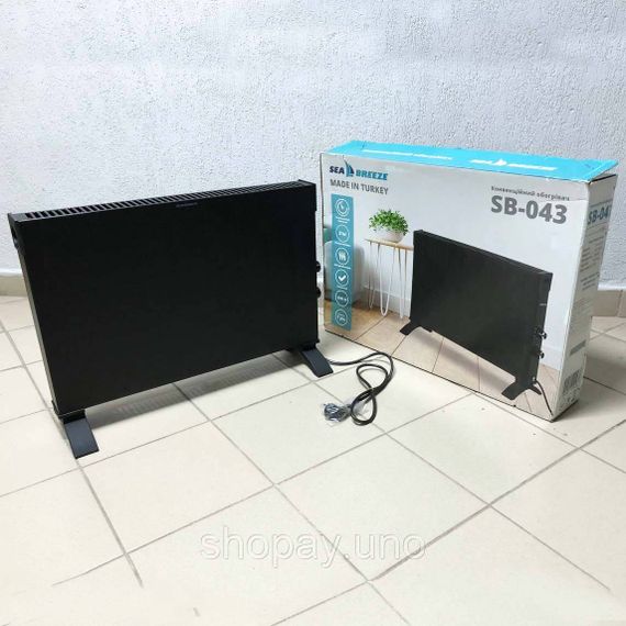Конвектор електричний для опалення квартири SeaBreeze SB-043 2500 Вт, Конвектора обігрівачі FX-80