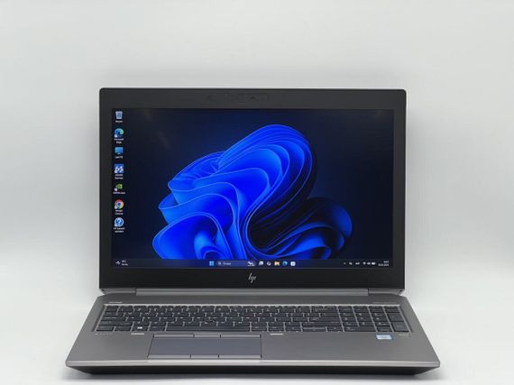 Мобільна робоча станція Б-клас HP ZBook 15 G5 / 15.6" (1920x1080) IPS / Intel Core i7-8850H (6 (12) ядра по 2.6 - 4.3 GHz) / 16 GB DDR4 / 480 GB SSD / nVidia Quadro P1000, 4 GB GDDR5, 256-bit / WebCam б/в + Подарунок Бездротова миша HOCO GM28 | Зображення 1