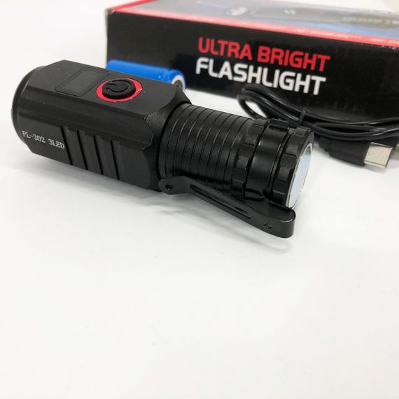 Багатофункціональний тактичний ліхтар, Ліхтарик police оригінал, Алюмінієвий ліхтар 18650 SM-25 | Зображення 9