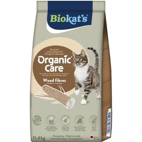 Наповнювач деревний Biokats для котячого туалету Organic Care 30л/11,4кг