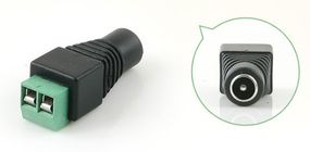 Разъем для подключения питания DC-F (D 5.5x2.1мм) с клеммами под кабель Q100
