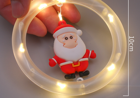 Xmas штора з кільцями та фігурами 3м*70см Біла XPRO (47705-8181_322) | Зображення 5