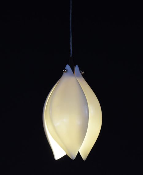 Люстра підвісна на 1 лампочку 27143 Золото 30-180х13х13 см. | Зображення 3