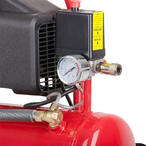 Компресор 9 л, 8 aтм, 160 л/хв INTERTOOL PT-0002 | Зображення 5