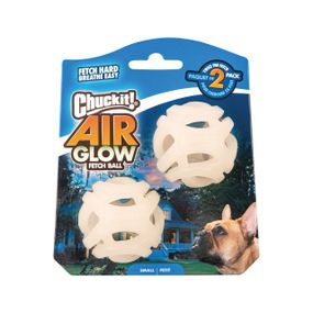 Набір м'ячиків для собак Chuckit! Max Glow Air Fetch Ball Small, 2 шт
