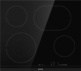 Стеклокерамическая варочная поверхность Gorenje ECS643BCSC/сенсорное управление /таймер/черная (ECS643BCSC)