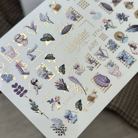 Фольгированый слайдер UAslider CF 118 на водяной основе (7x10см)