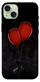 Чохол з картинкою Червоні кулі для Apple iPhone 15 Plus (6.7")