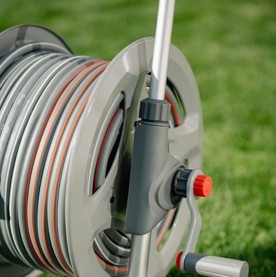 Металевий візок зі шлангом Bradas WHITE LINE 1/2" 50 м та аксесуарами комплект для поливу SILVER PRO SET (WL-AG33350SET1) | Зображення 3