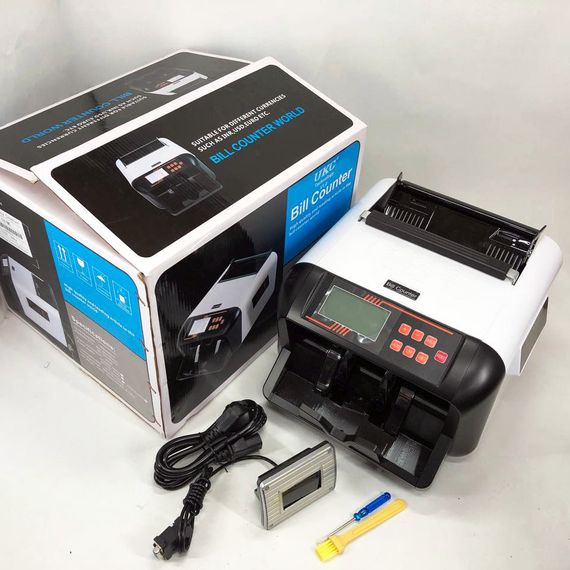 Машинка для купюр лічильник і детектор UKC MG-555, Купюролічильна машина YB-147 для грошей | Зображення 3