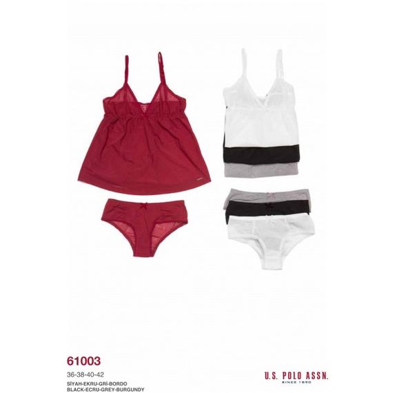 Одяг U.S. Polo Assn 9065 Туреччина 38  Поліамід+Еластан Сірий