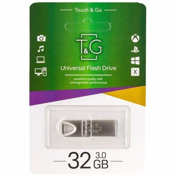 Флеш-накопичувач T&G 117 Metal Series USB 3.0 — 32GB Срібний | Зображення 2