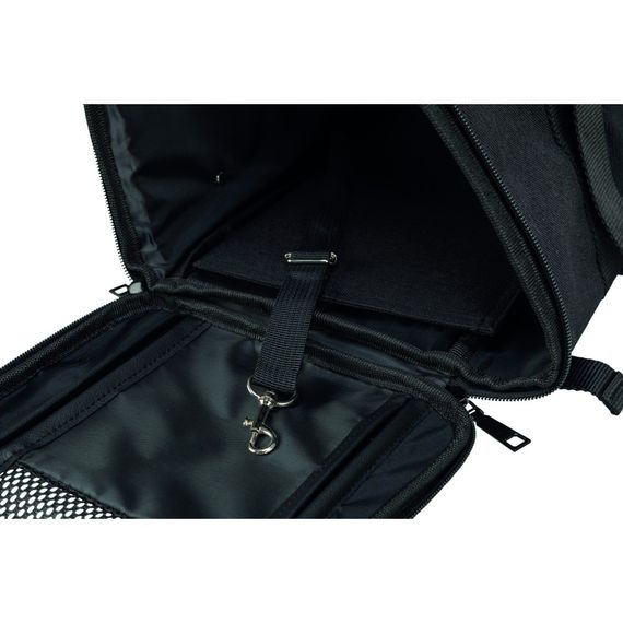 Рюкзак-переноска Trixie Connor для собак нейлоновий чорний/сірий до 8 кг 42х29х21 см | Зображення 8