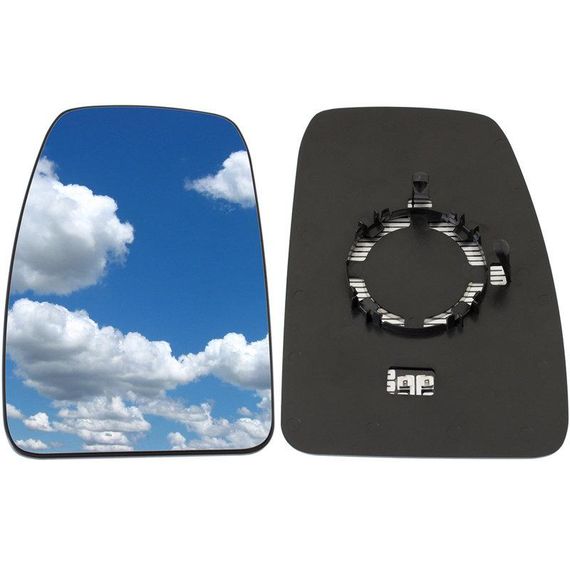 Nissan NV400 10-18 Вставка левого зеркала с подогревом Зеркало вкладыш Ниссан | Зображення 2