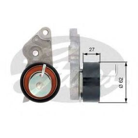 Натягувачі ролики приводу ГРМ (Вир-во Gates) GATES T43127 на FORD FIESTA Mk IV (JA_, JB_)