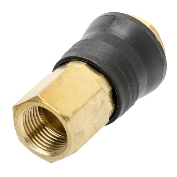 Швидкороз'ємне з'єднання з внутрішньою різьбою 3/8", латунь INTERTOOL PT-1818 | Зображення 1