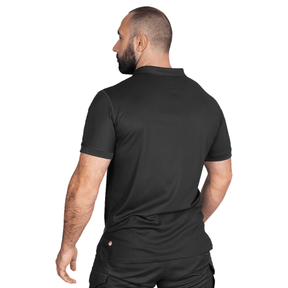 Поло Urban CoolPass Pique LT Чорне (7607), 4XL | Зображення 1