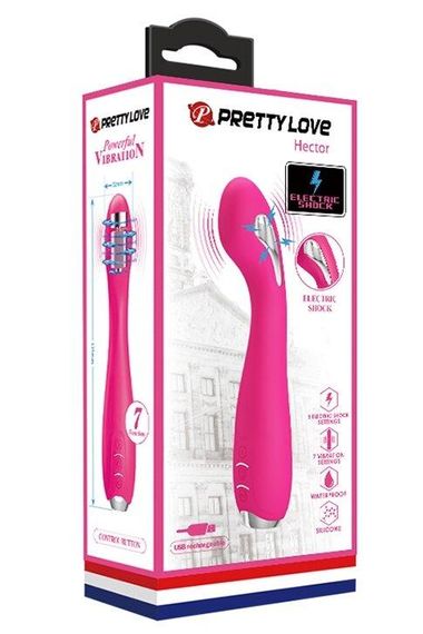 Вібратор Pretty Love-HECTOR G-SPOT VIBRATOR з електростимуляцією, BI - 014765-1 Sex Aura | Зображення 8