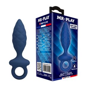 Анальная пробка MR. PLAY Butt Plug with Loop–Size S Sex Aura
