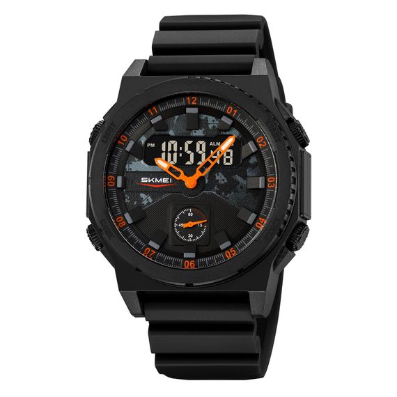 Спортивний чоловічий годинник Skmei 2355BKOG Black-Orange