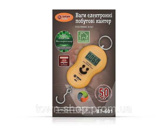 Весы электронные кантор 50кг BITEK BT-601 | Зображення 1