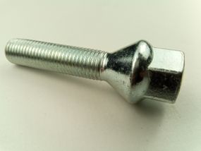 Болт колісний М12х45х1,50 цинк/конус/ключ 17