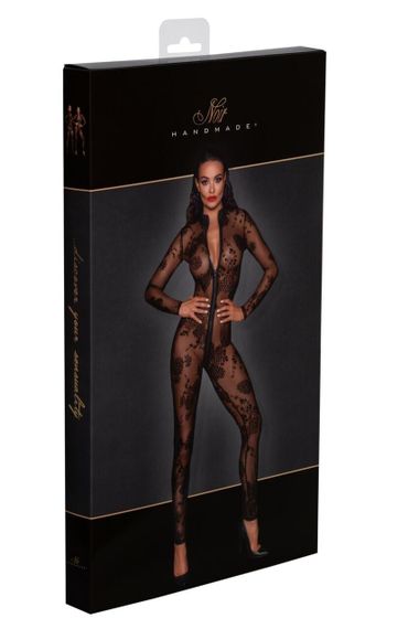 Сітчастий бодістокінг Noir Handmade F237 Long tulle overall, L sexstyle | Зображення 6