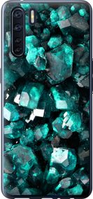 Чехол на Oppo A91 Кристаллы 2 "3674u-1884-17620"