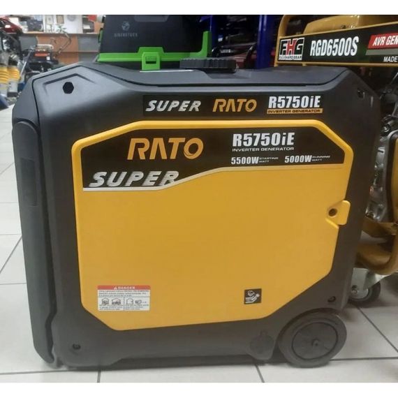 Інверторний генератор Rato R5750iE | Зображення 1