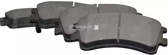 Колодки передні гальмівні Mazda 6 02-, JP Group (3863601210) | Зображення 1
