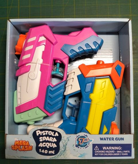Водяний пістолет 1617B набір 2 шт., 15 см water gun | Зображення 4