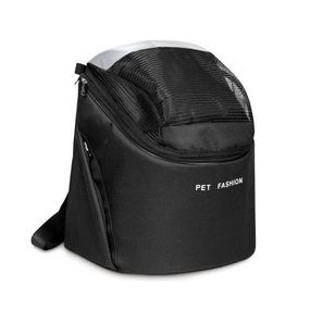 Сумка-переноска Pet Fashion Quadra для собак чорного кольору 38х32х26 см