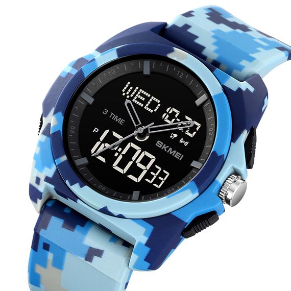 Чоловічий годинник Skmei 2199CMAF Air Force Camouflage | Зображення 2