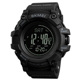 Чоловічий годинник Skmei 1358 Black Smart Watch Compass