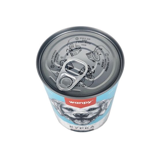 Вологий корм для собак із куркою Wanpy Chicken Chunk 375 гр | Зображення 3
