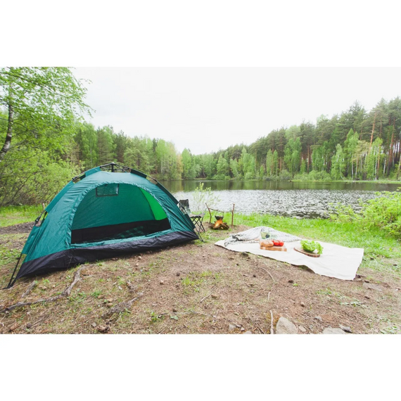 Туристичний намет 2-місний, автоматичний намет для походу   знижка | Зображення 5
