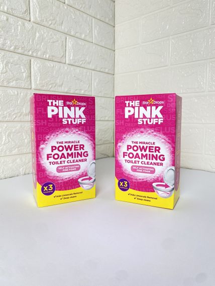 The Pink Stuff Порошок для чищення унітазу 3х100 г